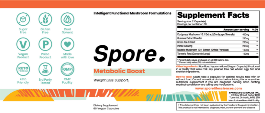 Spore Metabolic Boost