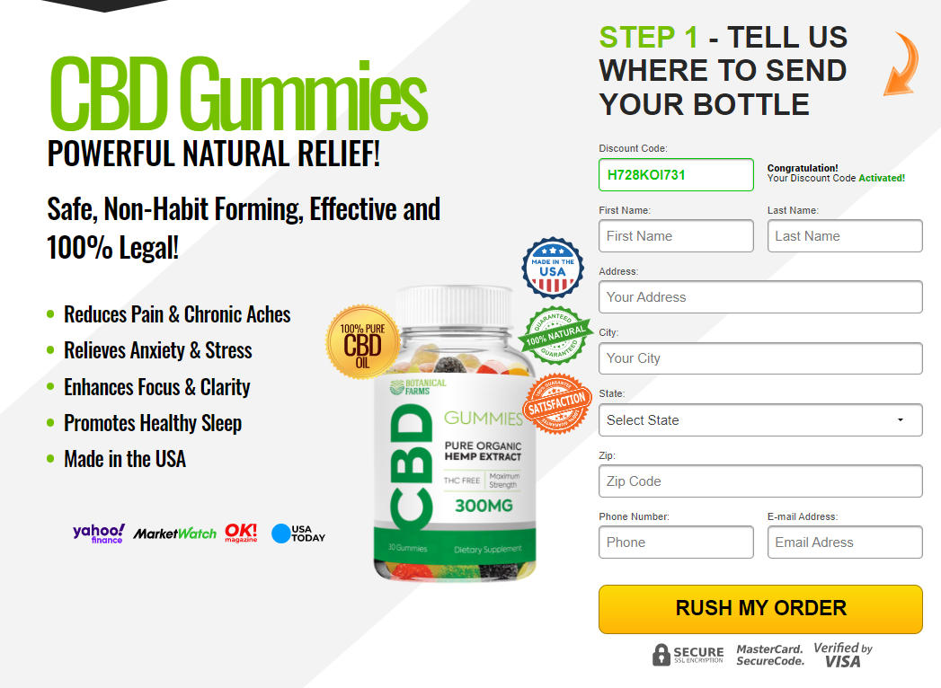 Gummies Botanical Farms CBD: Reviews, Price, Benefits, Order Now