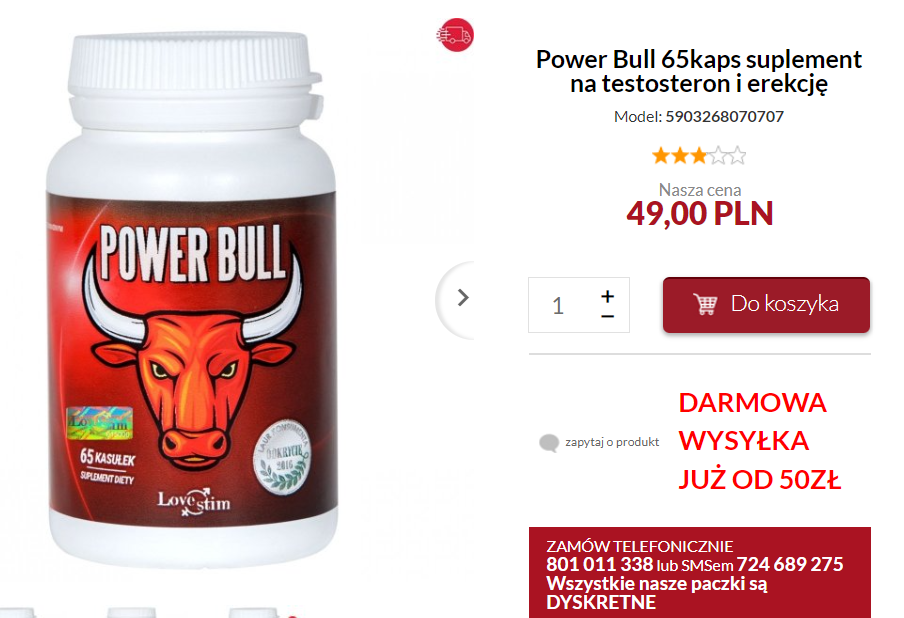 Power Bull CBD Gummies price