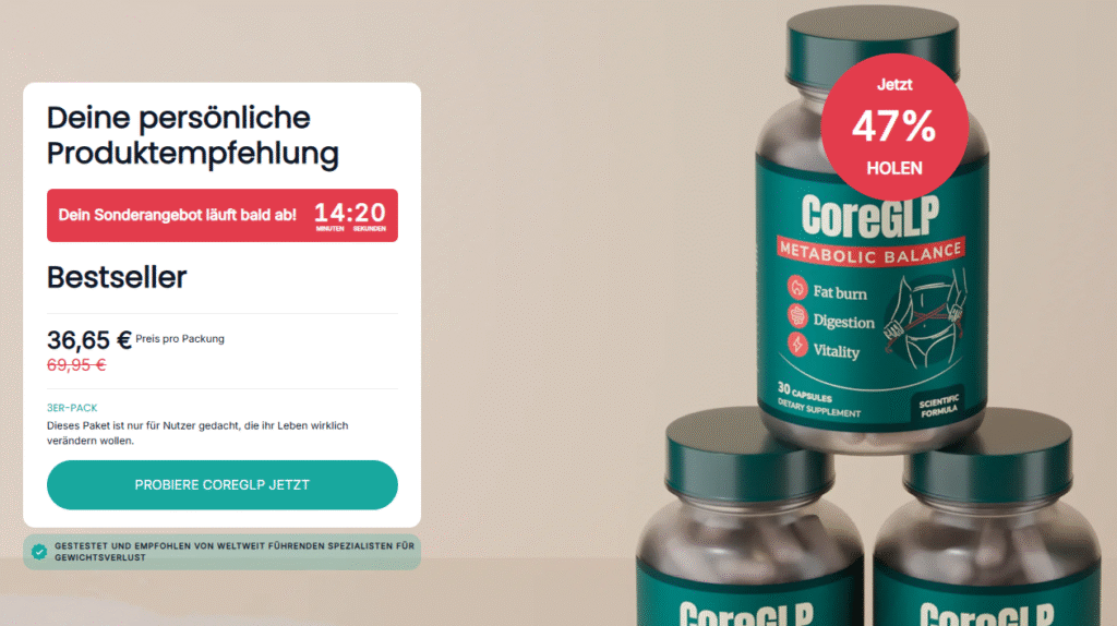 Core GLP Erfahrungen: The Natural Metabolism Support Formula